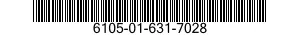 6105-01-631-7028 MOTOR,CONTROL 6105016317028 016317028