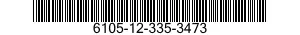 6105-12-335-3473 BASE,MOTOR 6105123353473 123353473