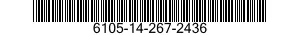 6105-14-267-2436 END BELL,ELECTRICAL ROTATING EQUIPMENT 6105142672436 142672436
