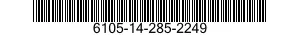 6105-14-285-2249 MOTOR,ALTERNATING CURRENT 6105142852249 142852249