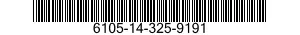 6105-14-325-9191 MOTOR,DIRECT CURRENT 6105143259191 143259191