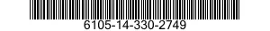 6105-14-330-2749 STATOR,MOTOR 6105143302749 143302749