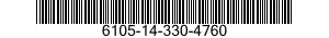 6105-14-330-4760 MOTOR,CONTROL 6105143304760 143304760