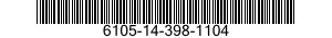 6105-14-398-1104 COMPRESSOR UNIT,RECIPROCATING 6105143981104 143981104