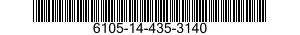 6105-14-435-3140 PARTS KIT,ELECTRIC MOTOR 6105144353140 144353140