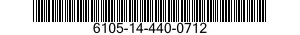 6105-14-440-0712 MOTOR,ALTERNATING CURRENT 6105144400712 144400712