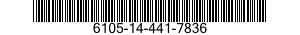 6105-14-441-7836 MOTOR,CONTROL 6105144417836 144417836