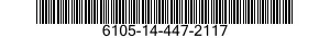 6105-14-447-2117 MOTOR,ALTERNATING CURRENT 6105144472117 144472117