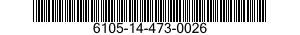 6105-14-473-0026 MOTOR,ALTERNATING CURRENT 6105144730026 144730026