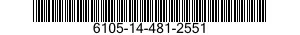 6105-14-481-2551 ROTOR,MOTOR 6105144812551 144812551