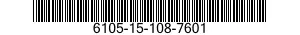 6105-15-108-7601 MOTOR,DIRECT CURRENT 6105151087601 151087601