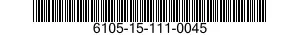 6105-15-111-0045 MOTOR,ALTERNATING CURRENT 6105151110045 151110045