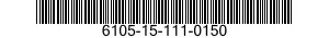 6105-15-111-0150 END BELL,ELECTRICAL ROTATING EQUIPMENT 6105151110150 151110150