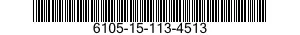 6105-15-113-4513 STATOR,MOTOR 6105151134513 151134513