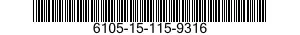 6105-15-115-9316 END BELL,ELECTRICAL ROTATING EQUIPMENT 6105151159316 151159316