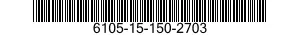 6105-15-150-2703 STATOR,MOTOR 6105151502703 151502703