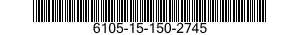 6105-15-150-2745 STATOR,MOTOR 6105151502745 151502745