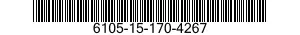 6105-15-170-4267 MOTOR/PUMP BRACKET 6105151704267 151704267