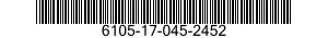 6105-17-045-2452 MOTOR,ALTERNATING CURRENT 6105170452452 170452452