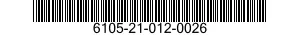 6105-21-012-0026  6105210120026 210120026