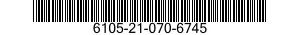 6105-21-070-6745 NUT,PLAIN,HEXAGON 6105210706745 210706745