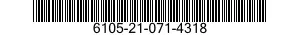 6105-21-071-4318  6105210714318 210714318