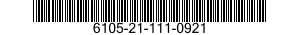 6105-21-111-0921  6105211110921 211110921