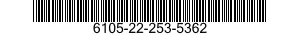 6105-22-253-5362  6105222535362 222535362