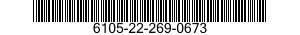 6105-22-269-0673 MOTOR,ALTERNATING CURRENT 6105222690673 222690673