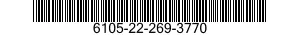 6105-22-269-3770 MOTOR,ALTERNATING CURRENT 6105222693770 222693770