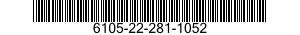 6105-22-281-1052  6105222811052 222811052