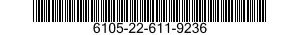 6105-22-611-9236 MOTOR,ALTERNATING CURRENT 6105226119236 226119236