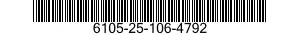 6105-25-106-4792 MOTOR,ALTERNATING CURRENT 6105251064792 251064792