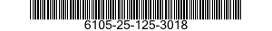 6105-25-125-3018  6105251253018 251253018
