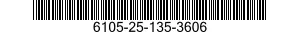 6105-25-135-3606 MOTOR,DIRECT CURRENT 6105251353606 251353606