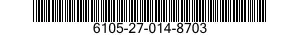 6105-27-014-8703 MOTOR,DIRECT CURRENT 6105270148703 270148703