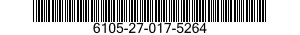 6105-27-017-5264 PLATE,STATOR,MOTOR 6105270175264 270175264