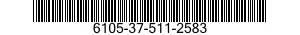 6105-37-511-2583 MOTOR,DIRECT CURRENT 6105375112583 375112583