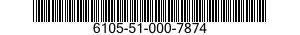 6105-51-000-7874 MOTOR,ALTERNATING CURRENT 6105510007874 510007874