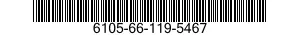 6105-66-119-5467 SUPPORT,ELECTRIC MOTOR 6105661195467 661195467