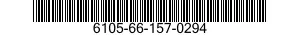 6105-66-157-0294 SUPPORT,ELECTRIC MOTOR 6105661570294 661570294