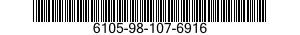 6105-98-107-6916 PARTS KIT,ELECTRIC MOTOR 6105981076916 981076916