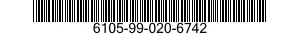 6105-99-020-6742 MOTOR,ALTERNATING C 6105990206742 990206742