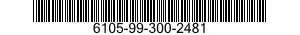 6105-99-300-2481 MOTOR,ALTERNATING CURRENT 6105993002481 993002481