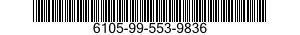 6105-99-553-9836 MOTOR,ALTERNATING CURRENT 6105995539836 995539836