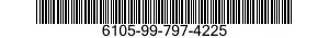 6105-99-797-4225 MOTOR,ALTERNATING CURRENT 6105997974225 997974225