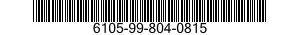 6105-99-804-0815 MOTOR,DIRECT CURRENT 6105998040815 998040815