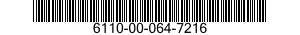 6110-00-064-7216  6110000647216 000647216