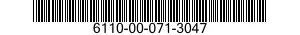 6110-00-071-3047  6110000713047 000713047