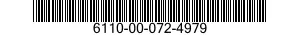 6110-00-072-4979  6110000724979 000724979